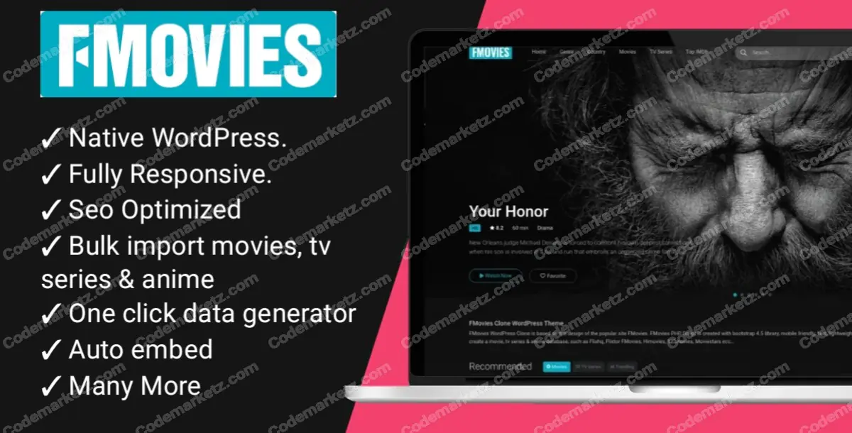 FMovies - WordPress Clone Theme