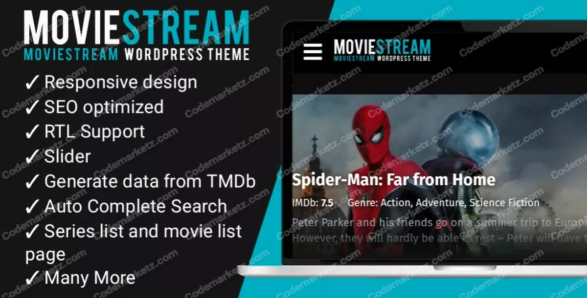 MovieStream WordPress Theme